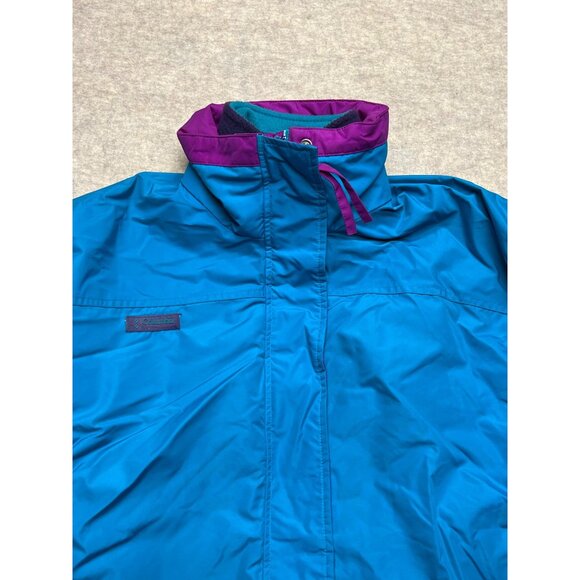 Vintage 90's Columbia Bugaboo Teal Full Zip Women's Winter Coat Women's Large - Picture 2 of 15